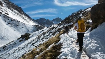 Toubkal, le sommet le plus élevé des montagnes de l’Atlas